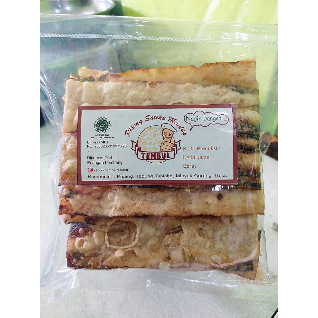 

Tembul pisang sale keju krispy renyah 250 gram