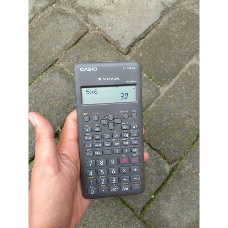

calculator scientifix tipe Casio fx - 350 MS