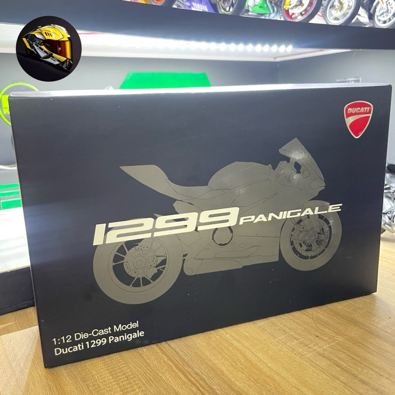 TSM model miniatur ducati panigale 1299 skala 1/12 resin