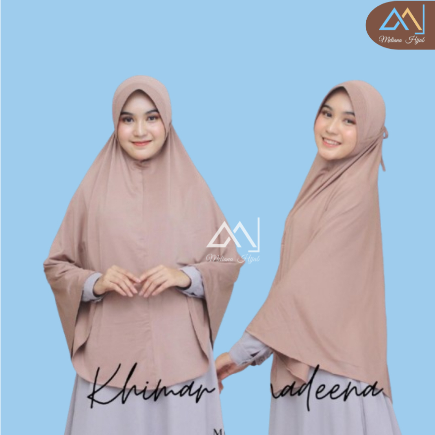 JILBAB KHIMAR BERGO TALI MADEENA SYARI JUMBO JERSEY
