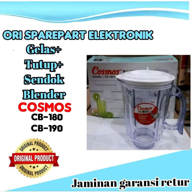 gelas jus blender cosmos cb-180,cb-190 gelas juice Cosmos cb190