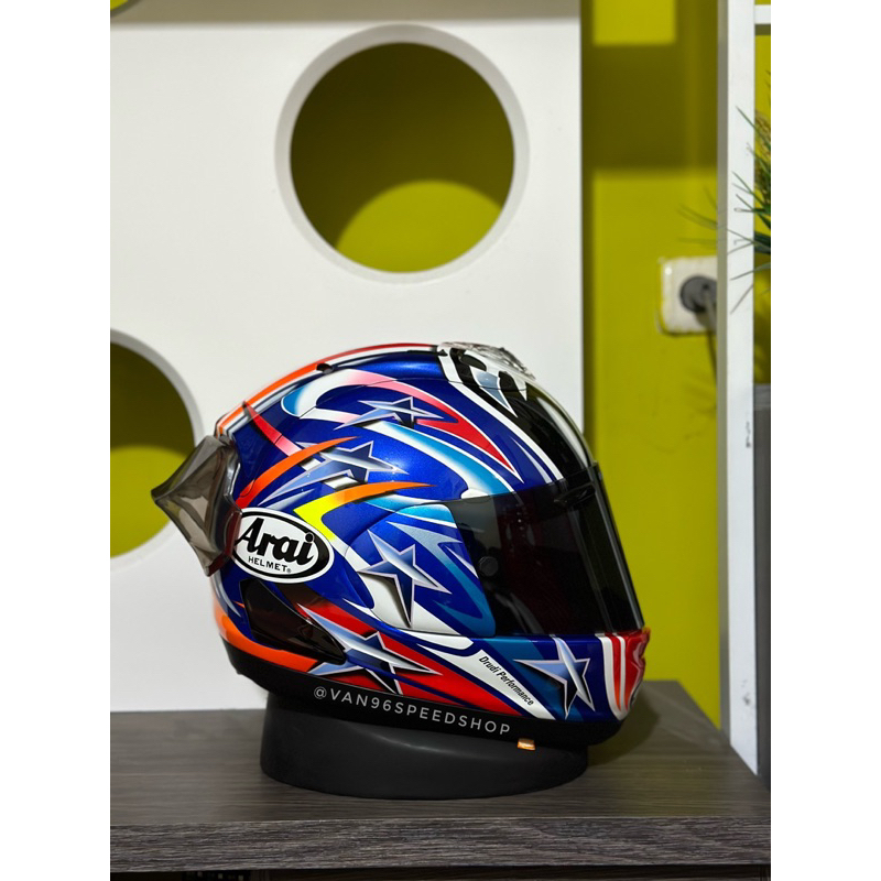 HELM ARAI RX7X NAKANO RABBIT RED