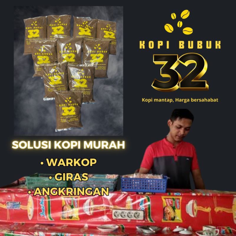 

Kopi Bubuk 32 - Kopi Mantap Harga Bersahabat - Coffee, Robusta