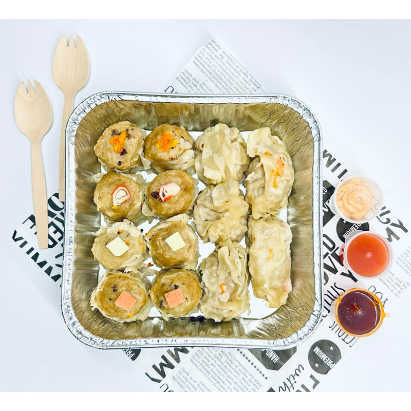 

DIMSUM MIX DUMPLING 100 PCS (Kemasan frozen)