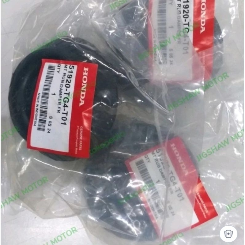 Karet support suport shocbreaker depan honda Freed / Mobilio Original