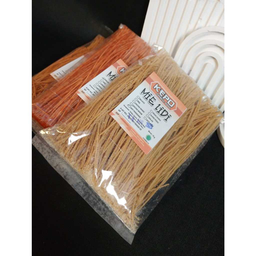 

Grosir 3 Free 1 KEPO Mie Lidi 75gr (kemasan Plastik)