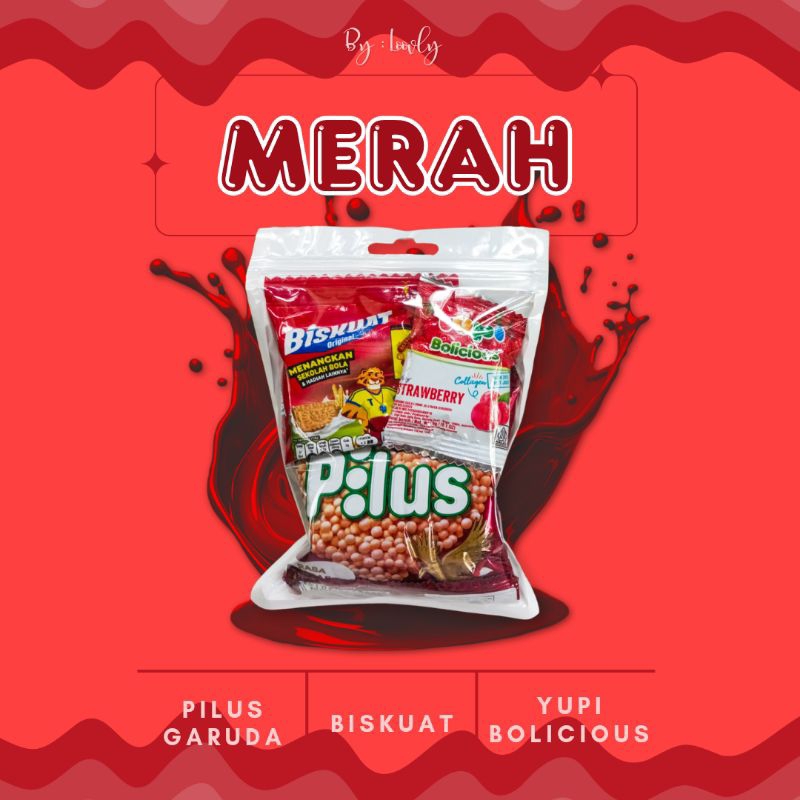 

Tanpa Minimal Order / (POLOS MERAH) Mini Gift Snack / Paket Bingkisan Mini Snack Ulang Tahun / Freebies Snack / Mini Hampers Snack / Souvenir Wisuda Snack / Hadiah Reward Snack / Mini Goodie Bag / Gift Card Kartu Ucapan Custom Hemat Termurah - Loovly