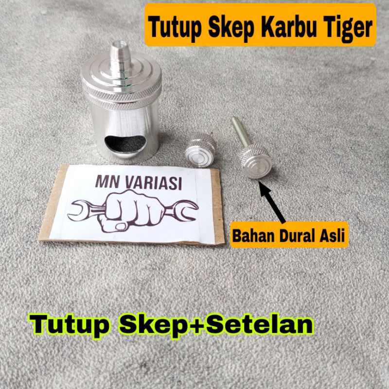 Tutup Skep Shock Karbu Tiger Skepan PNP Tiger Lama Dan Tiger Revo Tirev Bahan Dural Asli