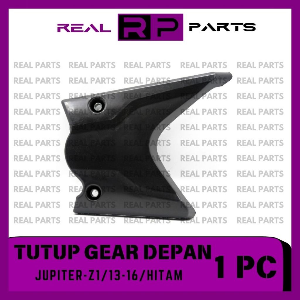 REAL-PARTS/TUTUP-GEAR-GIGI-DEPAN-MOTOR-JUPITER-Z1/13-16/HITAM