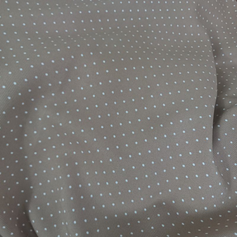 Kain - Kain Twill Shakilla Motif Polkadot Import - Kain Shakila Korea - Kain Meteran Ba | Harga Per 