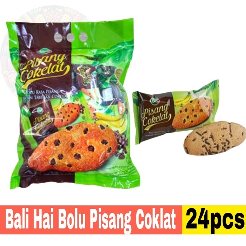 

Bali H Bolu Pisang Coklat 10gr Pak isi 24pcs