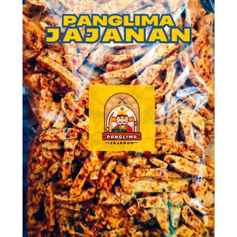 

BASRENG PEDAS Daun jeruk 500 Gram PANGLIMA JAJANAN