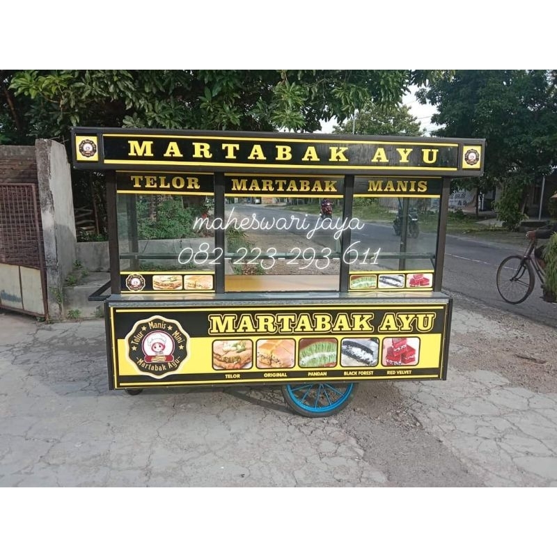 Gerobak martabak kue bandung acp