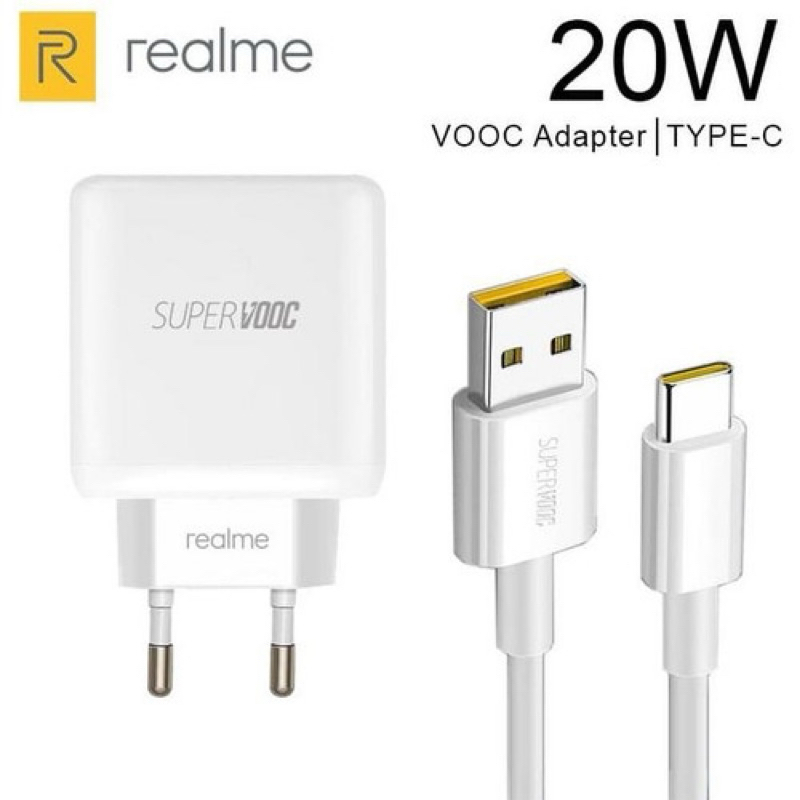 Tc Charger Travel charger 20Watt Qualcom Super Vooc REALME Fast Charging Super Vooc