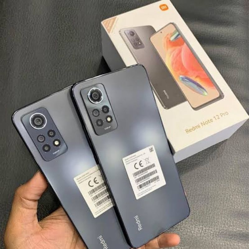 Redmi Note 12 Pro 4G 8/256•6/128GB Fullset Second Garansi Xiaomi