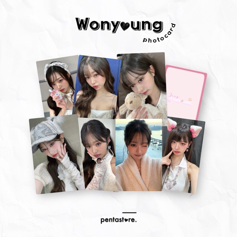 IVE Jang Wonyoung Selca Photocard