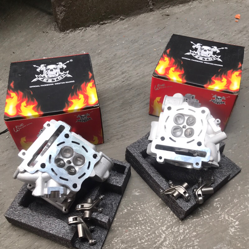 Head Kop Jupiter Mx king Sirip Klep 25/22 import Weston Racing