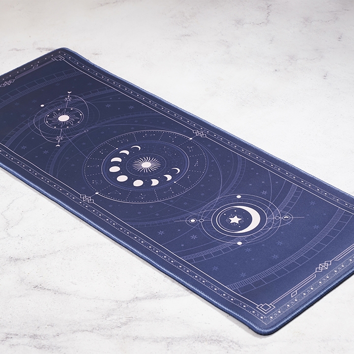 MousePad Oracle Deskmat Waterproof Mouse Pad Waterproof Gaming XL XXL Desk Mat Blue Biru Original