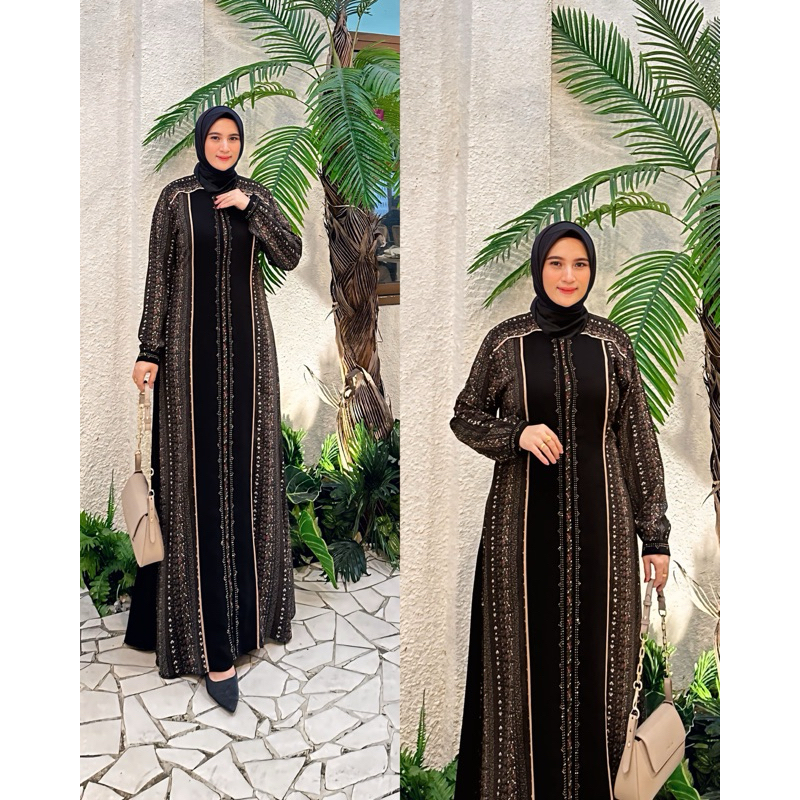 KUALITAS SUPER READY /COD/ MAGNOLIA DRESS /GAMIS MAXI BROKAT/GAMIS WANITA/GAMIS PESTA/GAMIS SIMPEL