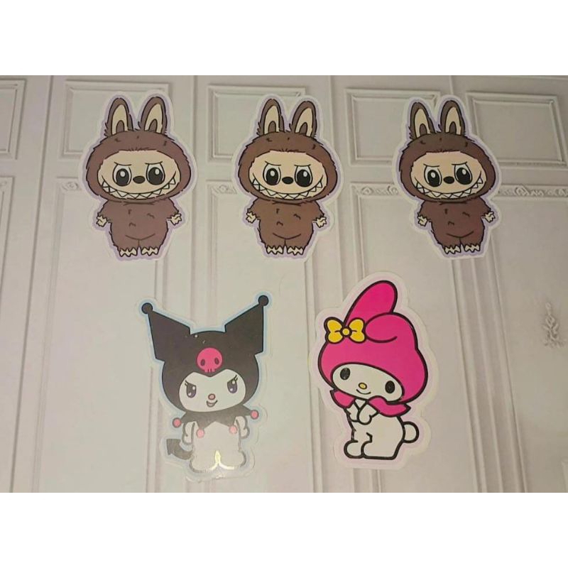 

( 1 PACK ISI 5 PCS ) AMPLOP LEBARAN 3D 2 SISI ANAK PEREMPUAN LUCU MOTIF SANRIO LABUBU