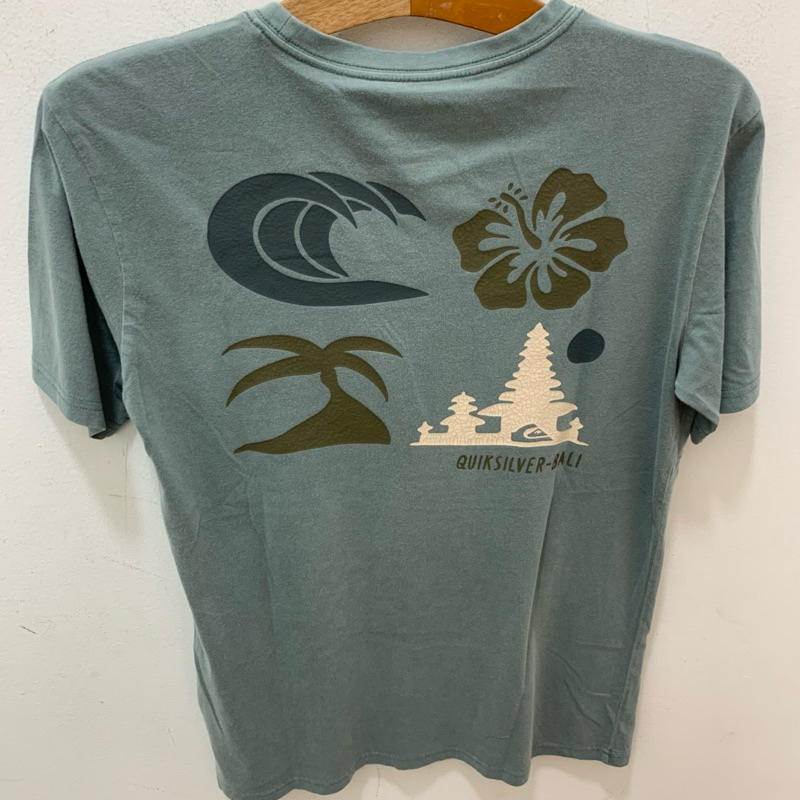 Kaos Pria Quiksilver Bali Original Ab Bali Elemental All Color New