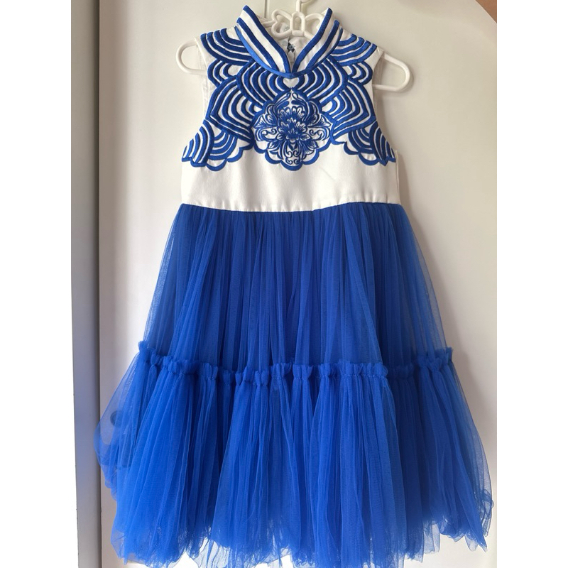 preloved dress anak perempuan cheongsam georgina rose