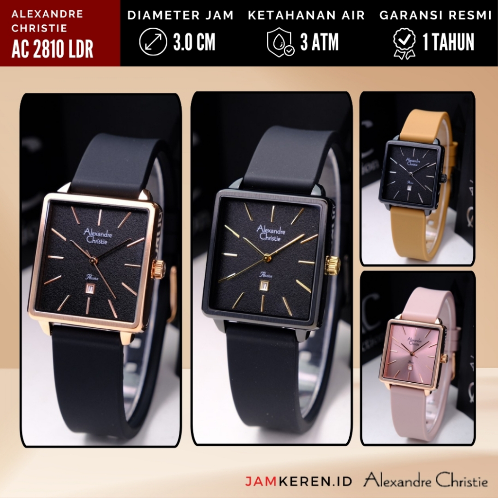 Alexandre Christie - Jam Tangan AC Wanita - Jam Tangan Alexandre Christie - AC 2810 LD Garansi Resmi