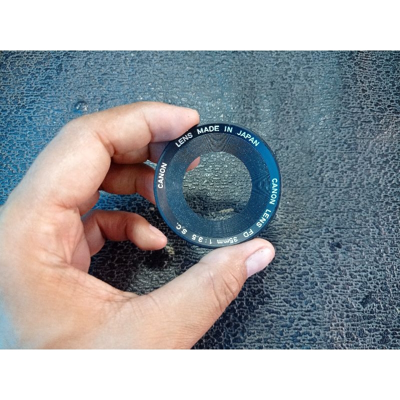 RING LENSA CANON FD 35MM