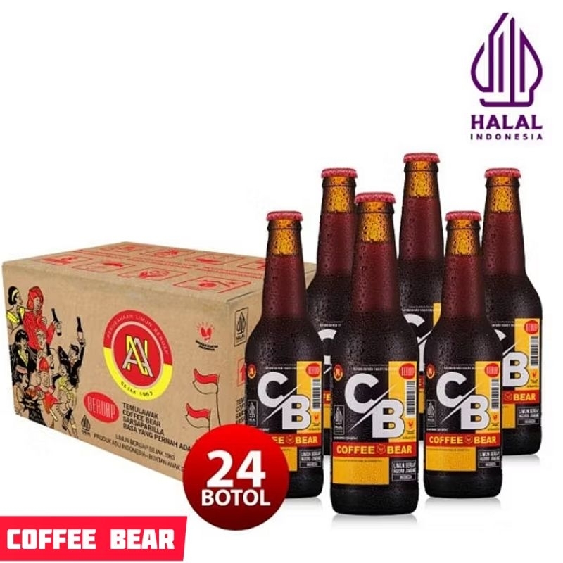 

Sekarton Coffee Bear Agung Ngoro 24 Botol Original Grosir