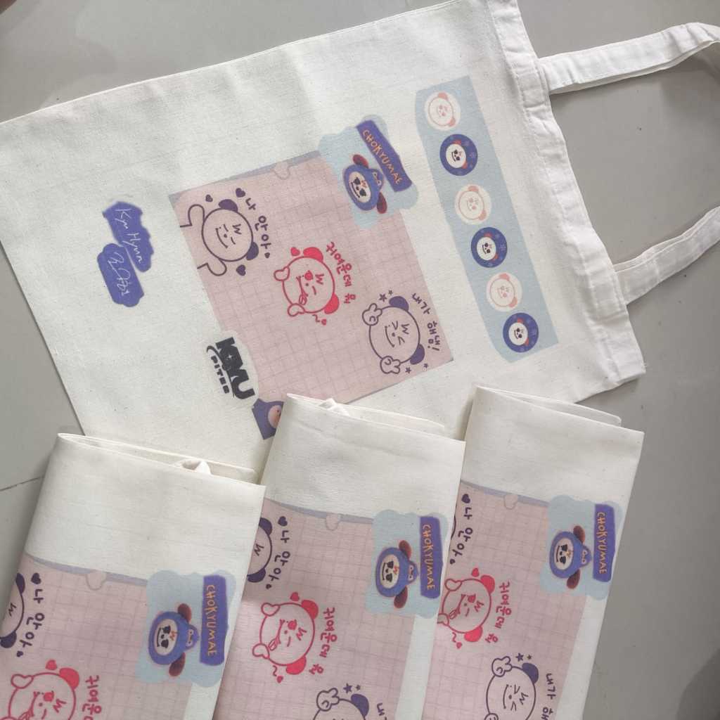 Tas 30x35 cm Free Sablon Full Warna Terlaris Termurah