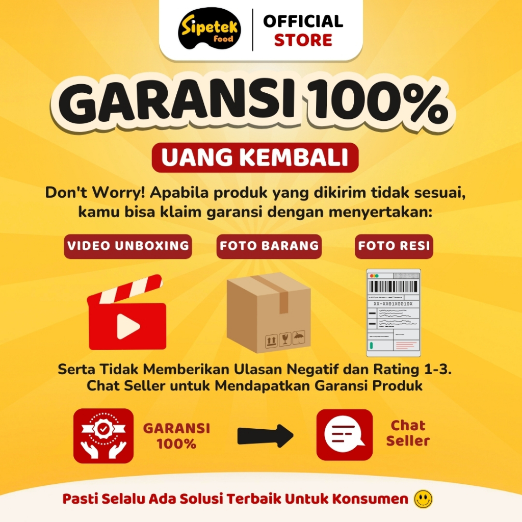 

Ay00! [SPESIAL] Paket Hemat Bundling 2 Toples Kentang Musotofa Sipetek