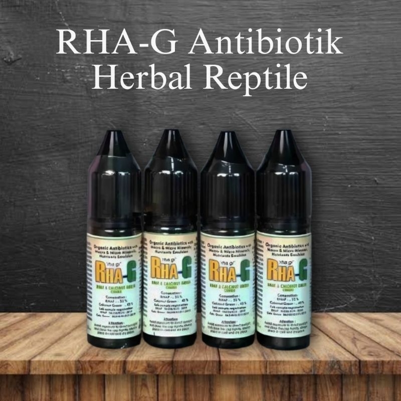 RHA-G Antibiotik Herbal Reptile