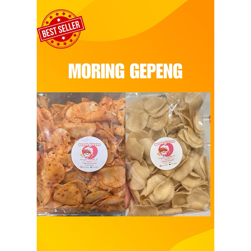 

Moring Pedas, Moring Original 250 gr - Snack Enak