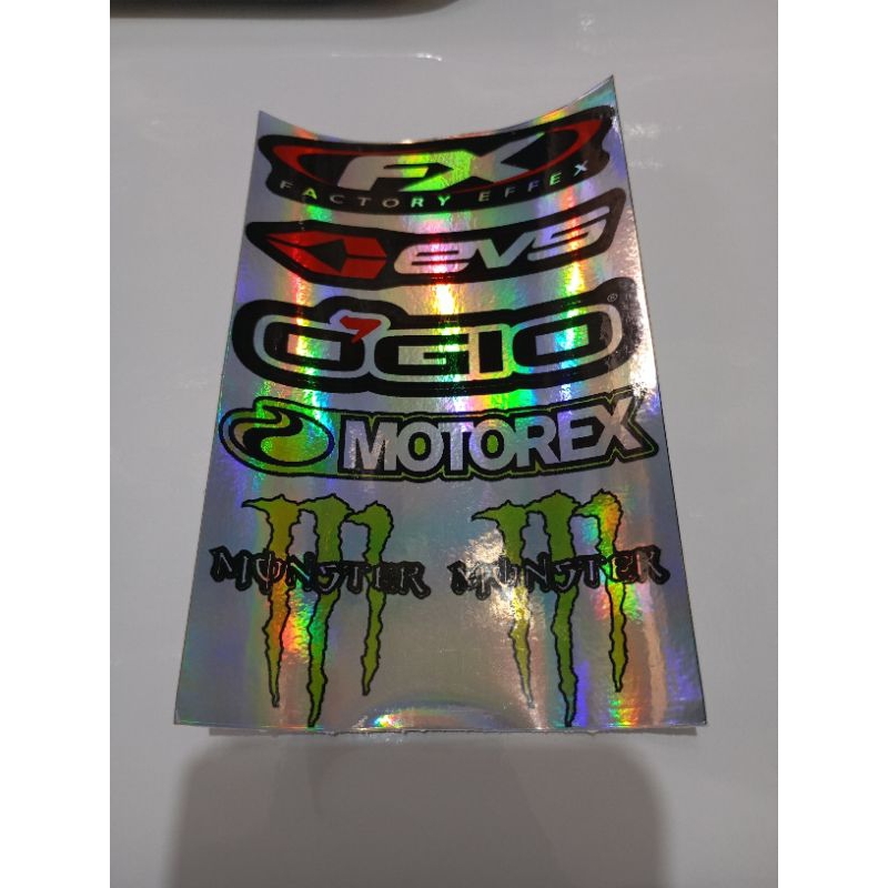 

Stiker tulisan papan hologram