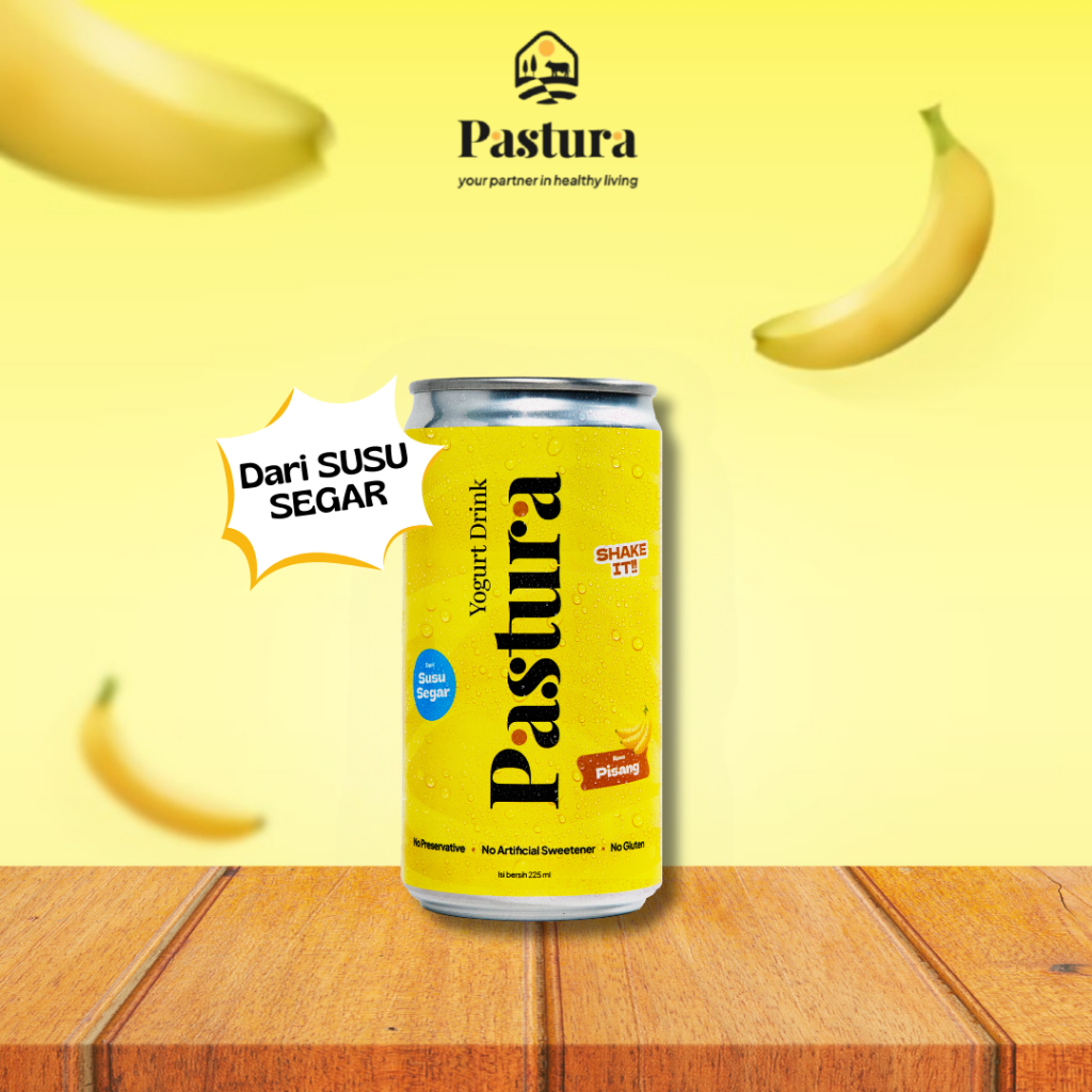 

Yogurt Drink Pastura Pisang, 225 ml