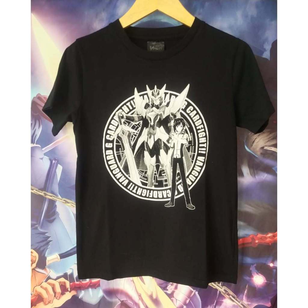 Cardfight Vanguard Big Print Official Anime Tee Kaos Tshirt Original Second Merch Japan Korea Brand 