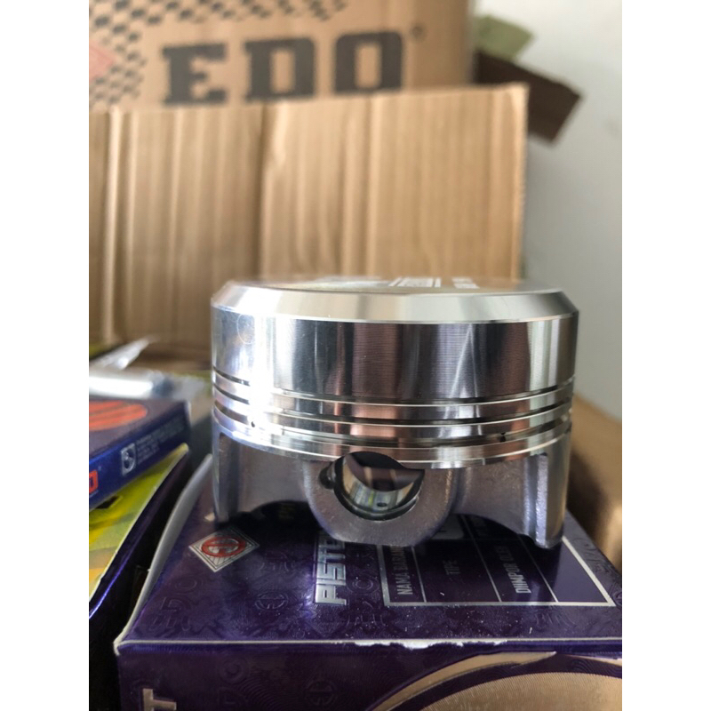 Piston edo 68 69 70 pin 15 dome mentah seher seker edo 68 69 70 pin 15 custome dome mentah tiger gl 