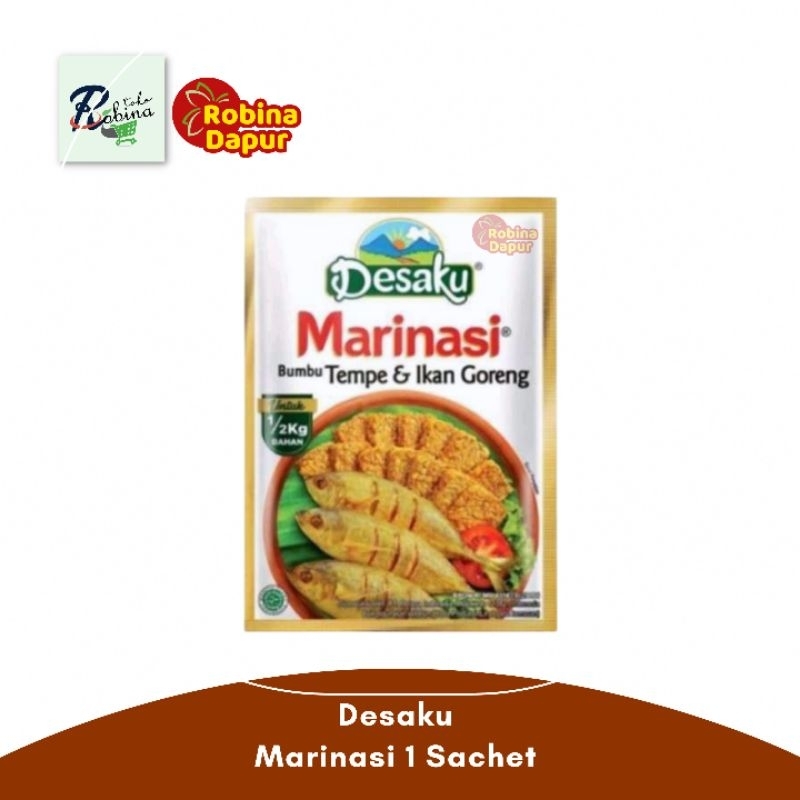 

Desaku Marinasi Bumbu Tempe Ikan Goreng 1 Sachet