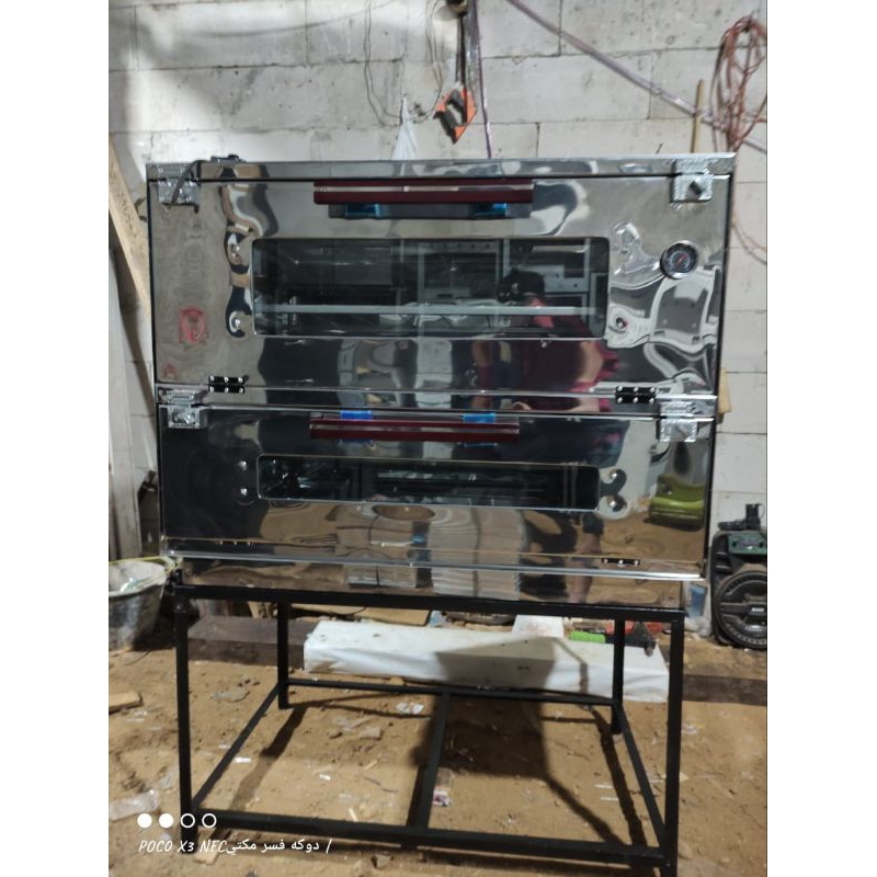 OVEN GAS STAINLESS 90 x 55 x 75 cm / TEBAL 0,4MM