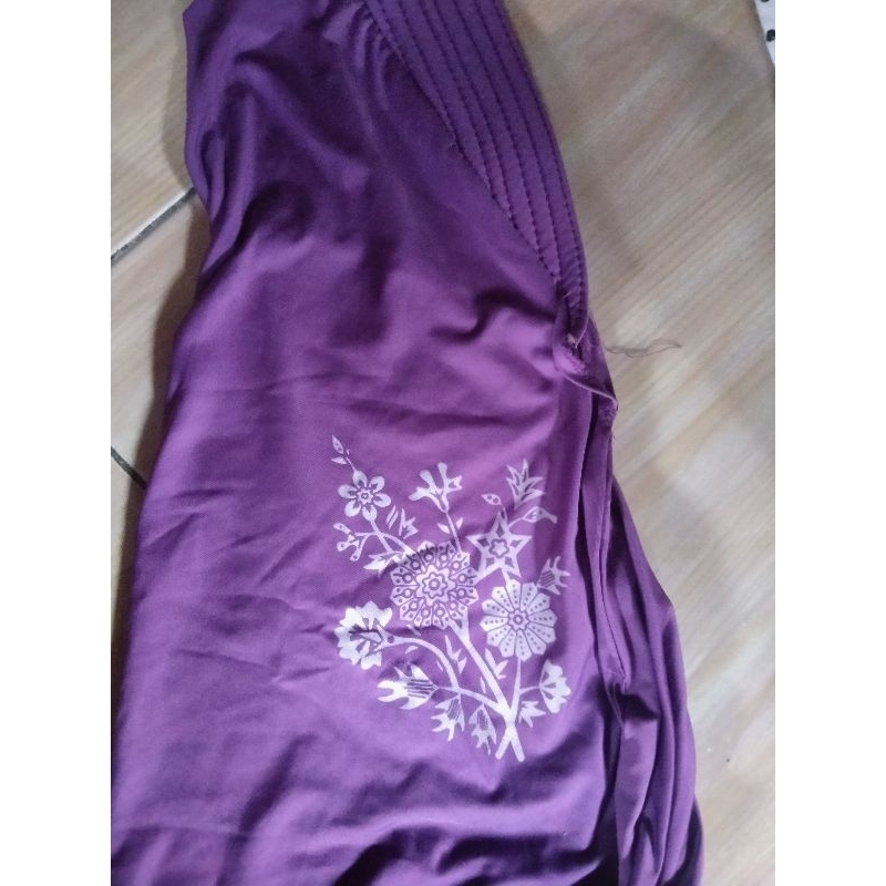 preloved jilbab Jersey sablon