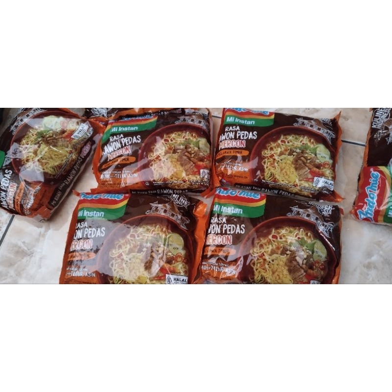 

indomie rawon pedas mercon