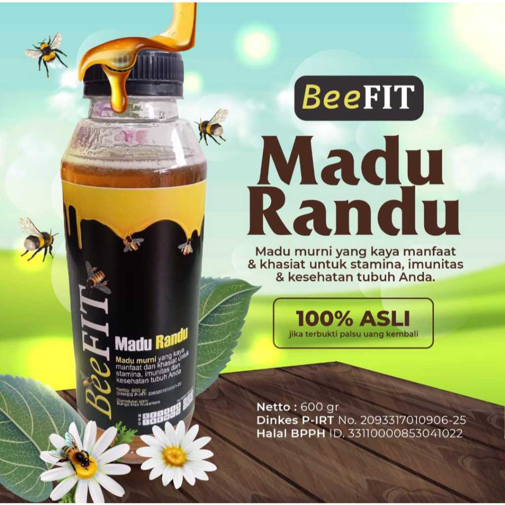 

BeeFIT Madu Nektar Randu Murni 100% Asli Raw Honey