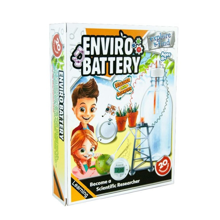 Mainan Edukasi Enviro Battery/Kit Edukasi Enviro Battery