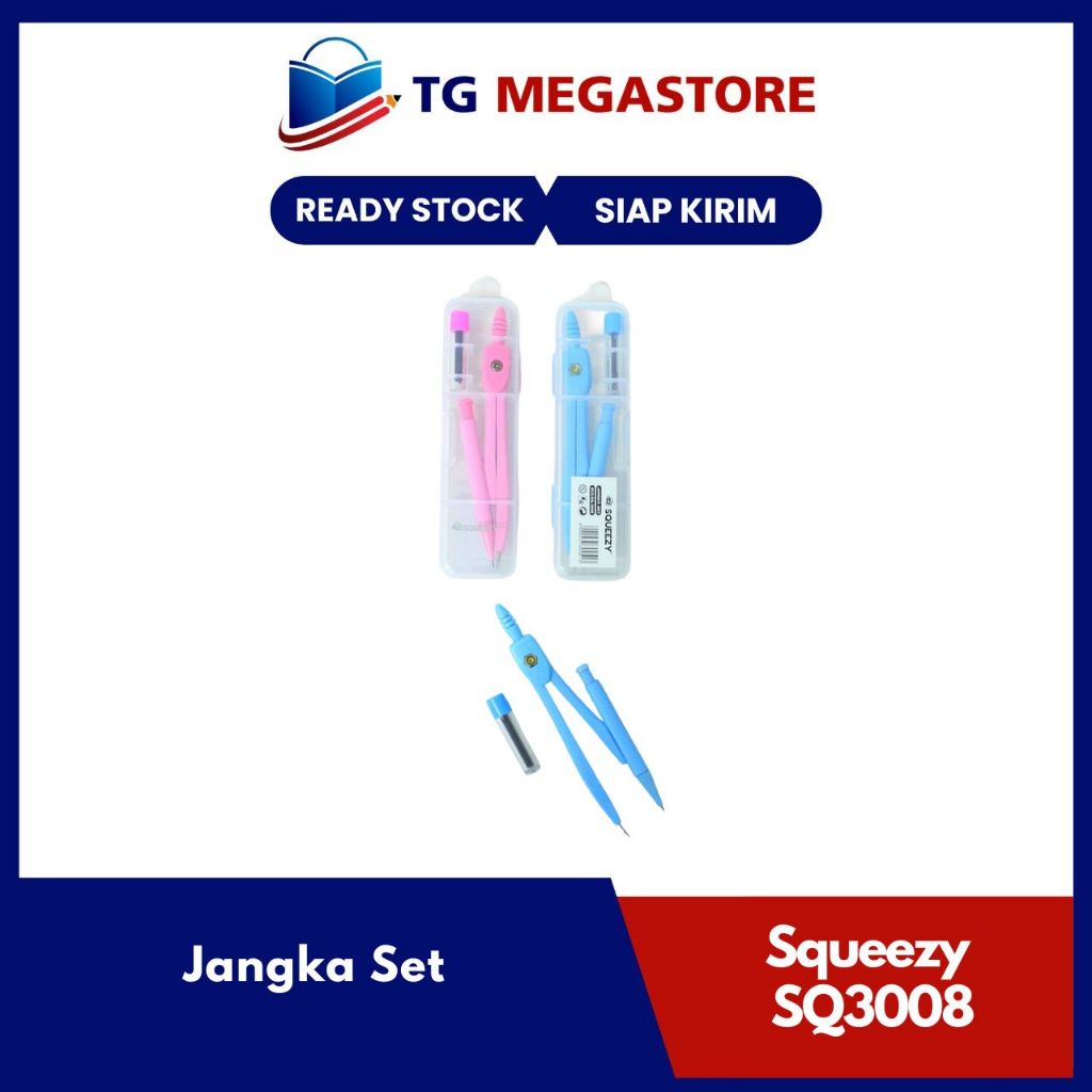 

Squeezy Jangka Set Praktis Warna DCS-SQ3008