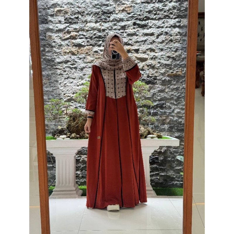 TERBARU NADHEEFA TROSO DRESS ETNIK TERBARU READY MAZARA FASHION