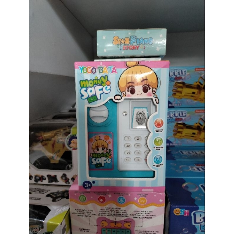 Mainan Tabungan ATM Edukasi Anak / Celengan ATM Unik Viral