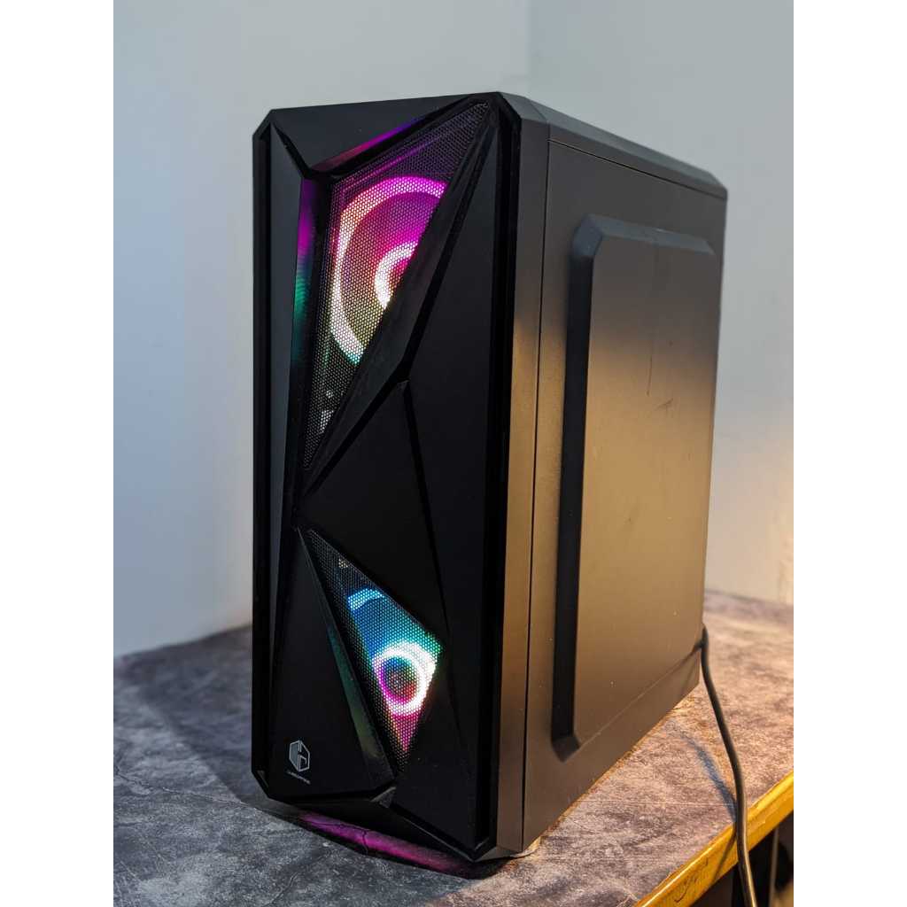 PC GAMING RYZEN 5 3600 RAM 16GB VS RX 570 MSI B450M Motherboard SSD 256GB HDD 500GB VGA Komputer