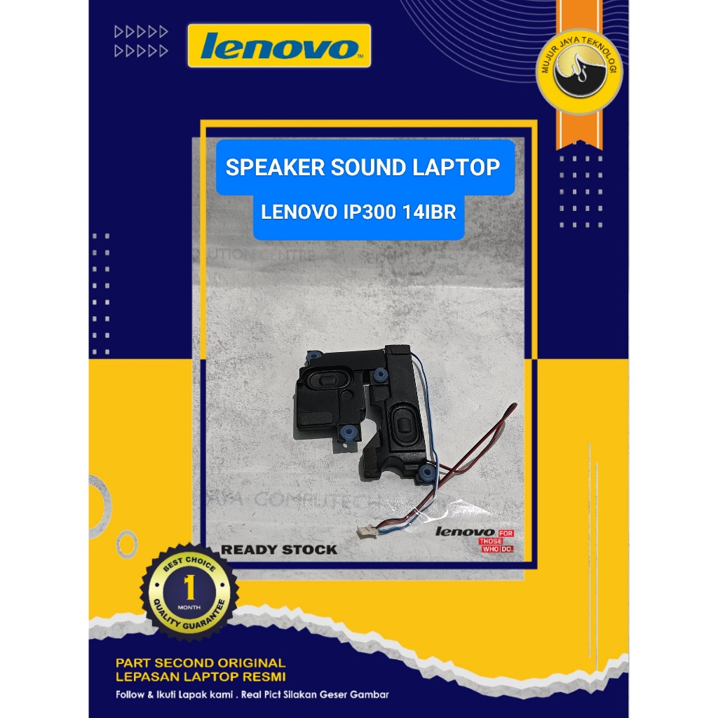 Speaker Sound Audio Laptop Lenovo Ideapad 300 14IBR  14ISK Built In Second Original Tested