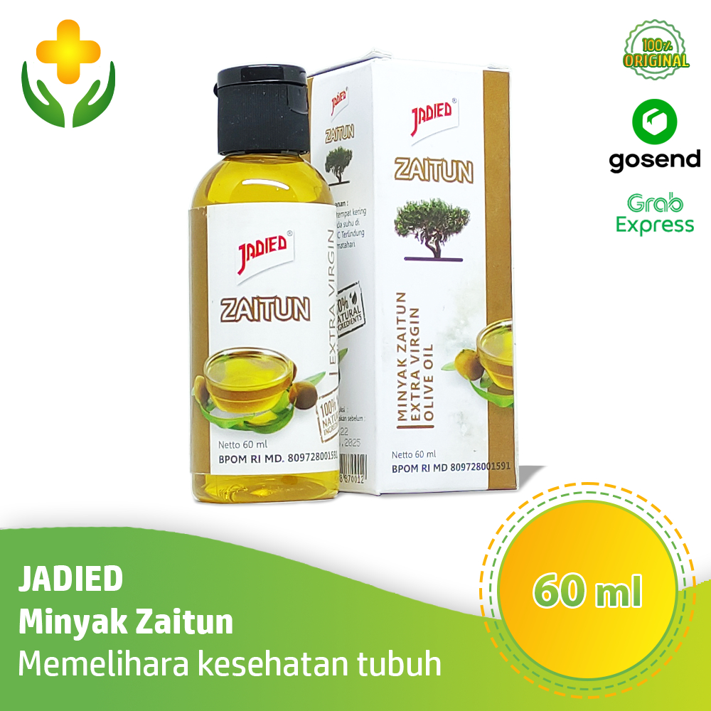 

Jadied Minyak Zaitun Extra Virgin Oil 60 ml