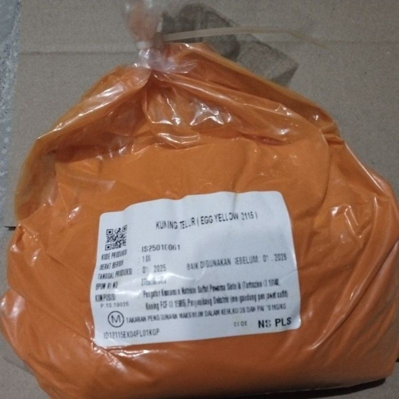 

Pewarna makanan egg yellow/kuning telur 1kg